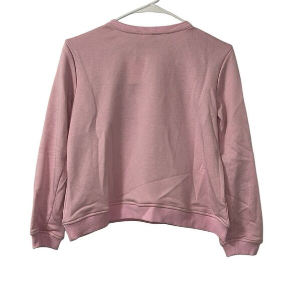 English factory Pink Girls Pineapple Sweater-shirt Top (Size 13/14) - Picture 3 of 6